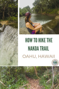 Here is a complete guide to one of the beautiful, but much lesser known hikes in Hawaii with jungles and mini waterfalls - the Nakoa Trail.