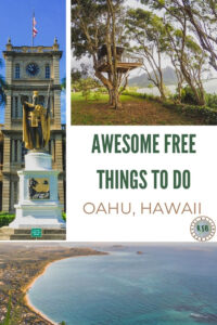 Here's a complete guide to 18 AMAZING and free things to do on Oahu, Hawaii with everything you need for an epic budget-friendly vacation.