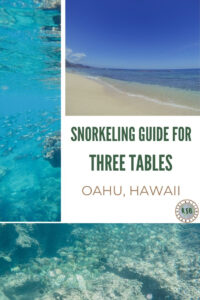 A complete guide to snorkeling at Three Tables on the North Shore of Oahu