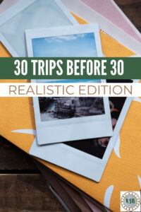A 30 before 30 but with a twist - here's a different look at the 30 trips you should take before you turn 30.