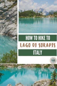 Lago di Sorapis is a must-see in the Italian Dolomites. Here's a complete, practical guide on how to hike to the breathtaking blue lake using trail 215.
