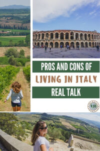 As I reflect on my one year anniversary, here's a look at some of the pros and cons of living in Italy featuring the good, bad, and great.