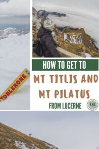 Here's a solo female travel guide with everything you need to know about how to get from Lucerne to Mt Titlis and Pilatus.