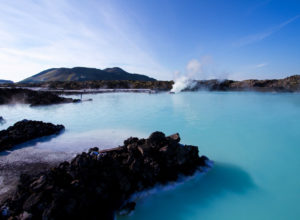 Geothermal pools in Iceland