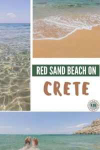 Here's a complete guide on how to visit the red sand beach in Crete - what to expect, where to park, and other surprising tips to help you plan your visit.
