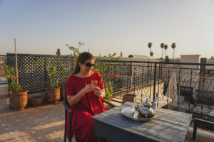 solo female traveler in Marrakech