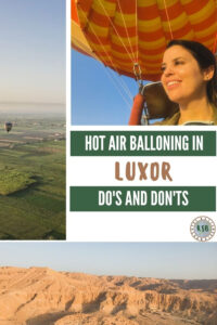 Make sure you prepare yourself for your hot air balloon ride in Luxor by checking out this useful guide to the do's and don'ts first.