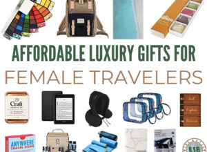 This holiday season, treat your travel loving friend. Here are 15 gifts for the female traveler that are a little slice of affordable luxury.