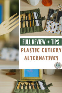 Find the perfect reusable cutlery for your lifestyle. Here's a review of plastic cutlery alternative options for travel, out and about, and parties.