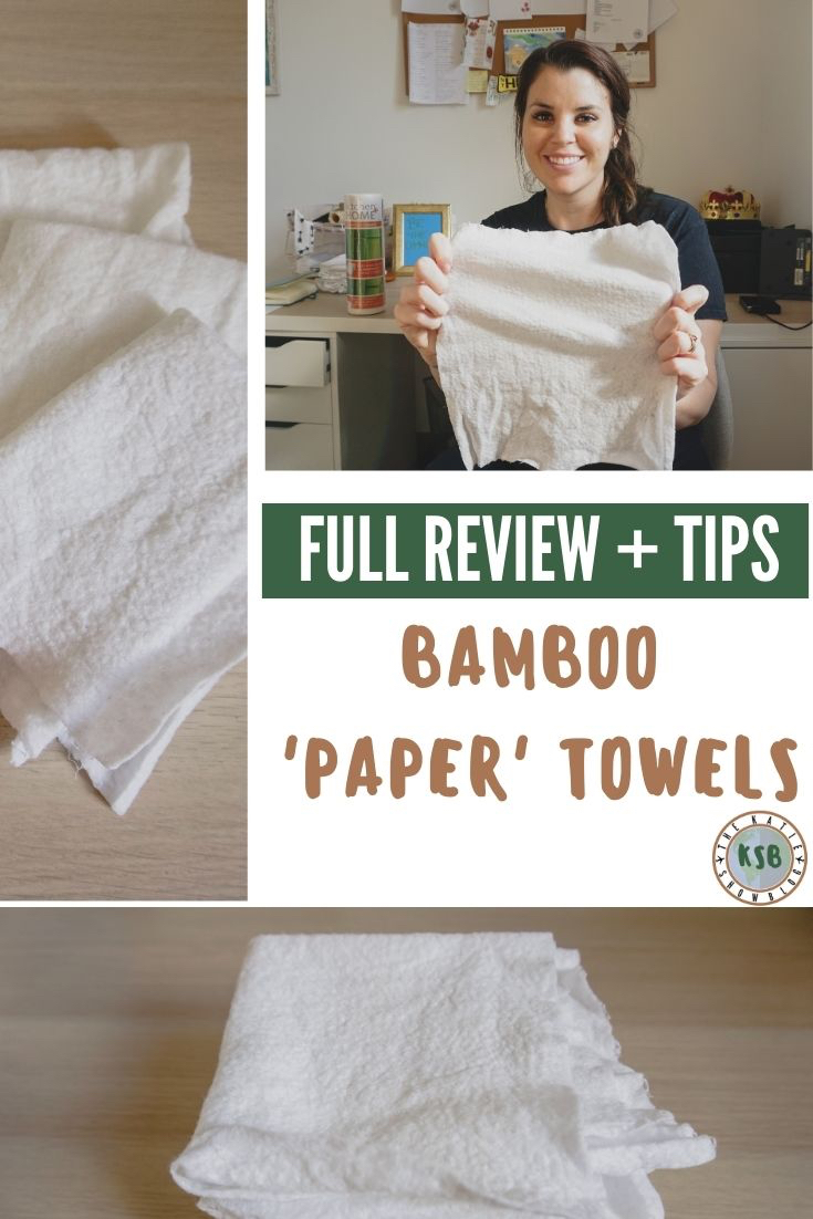 Reusable Unpaper Towels, Bamboo Towels Alternative