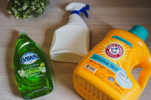 low waste household cleaners
