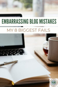 Social media can make you think everyone else has it all figured out. Today I'm sharing my biggest blogging mistakes to remind you we all start somewhere.