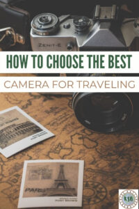 A practical guide on how to find the best camera for traveling that suits your needs best with reviews of different popular camera options.