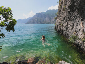 Places to swim at Lago di Garda
