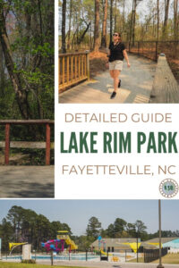 A detailed guide on how to plan a visit to Lake Rim pool and park in Fayetteville NC with everything you need to know to plan your adventure.
