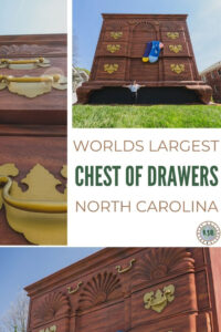 A guide on how to visit the World's Largest Chest of Drawers in High Point, NC with everything you need to know to plan your day out.