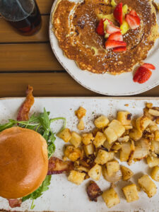 The top 8 places to go for brunch in Fayetteville, NC for every type of brunch experience from mimosa and pancakes to schnitzel and gravy.