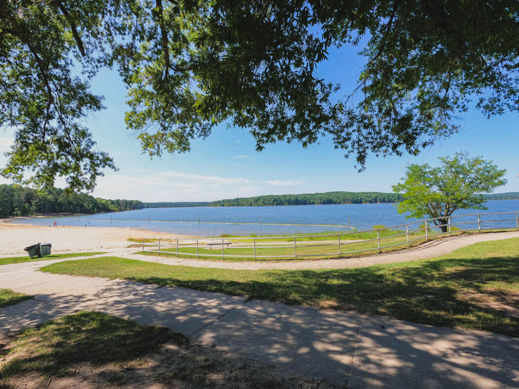 WHERE TO SWIM AT JORDAN LAKE - A Guide To All The Best Beaches!